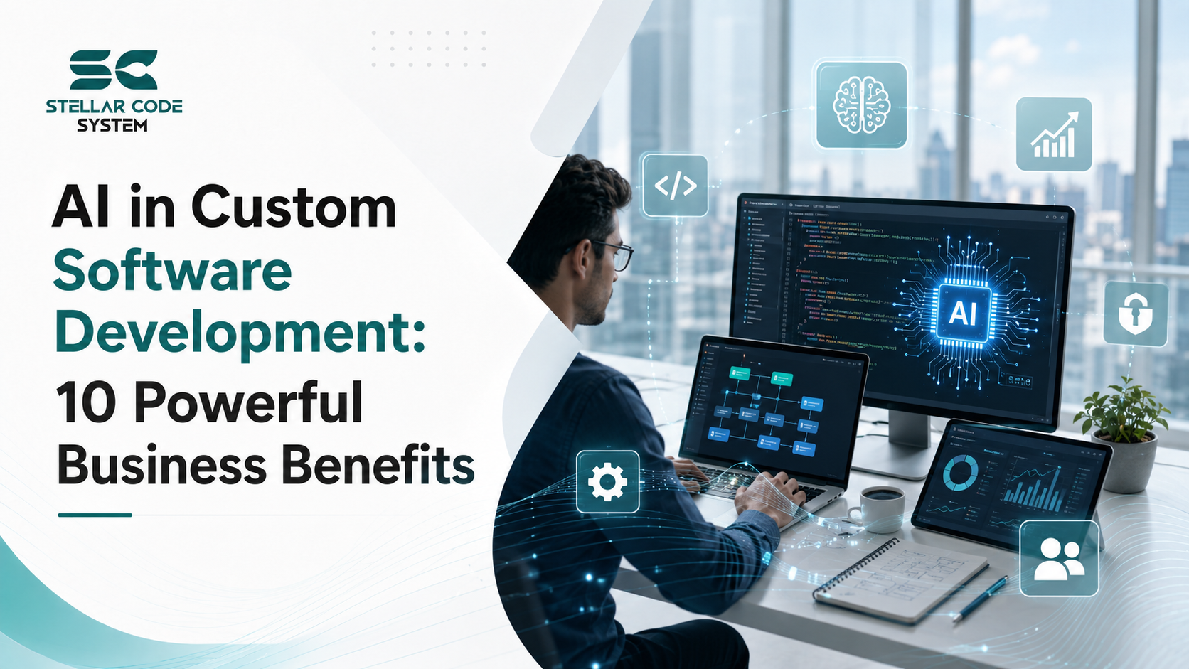 AI in Custom Software Development: 10 Powerful Business Benefits