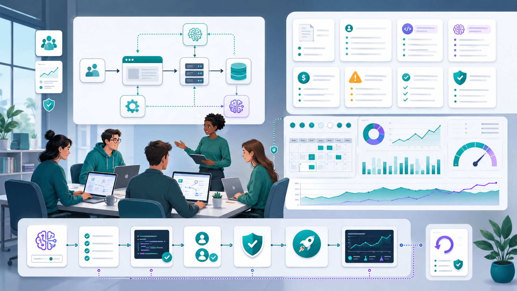 Sustainable AI In Software Development practices for small engineering teams