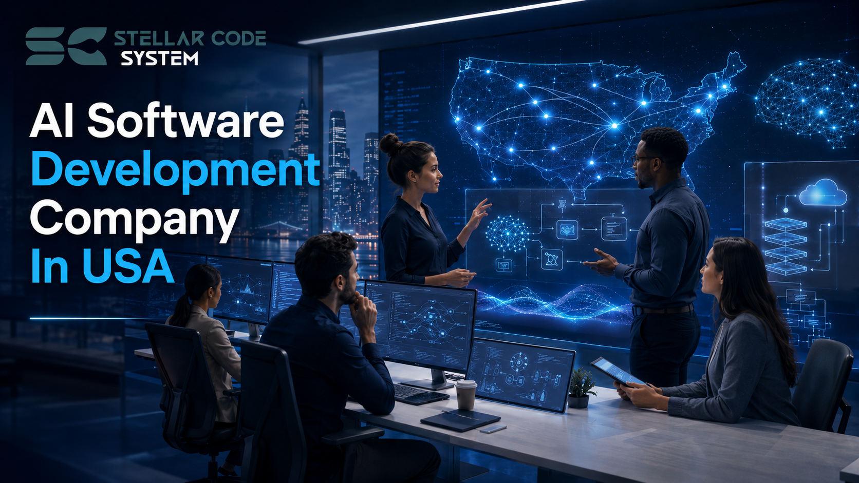AI Software Development Company In USA building production ready artificial intelligence software systems