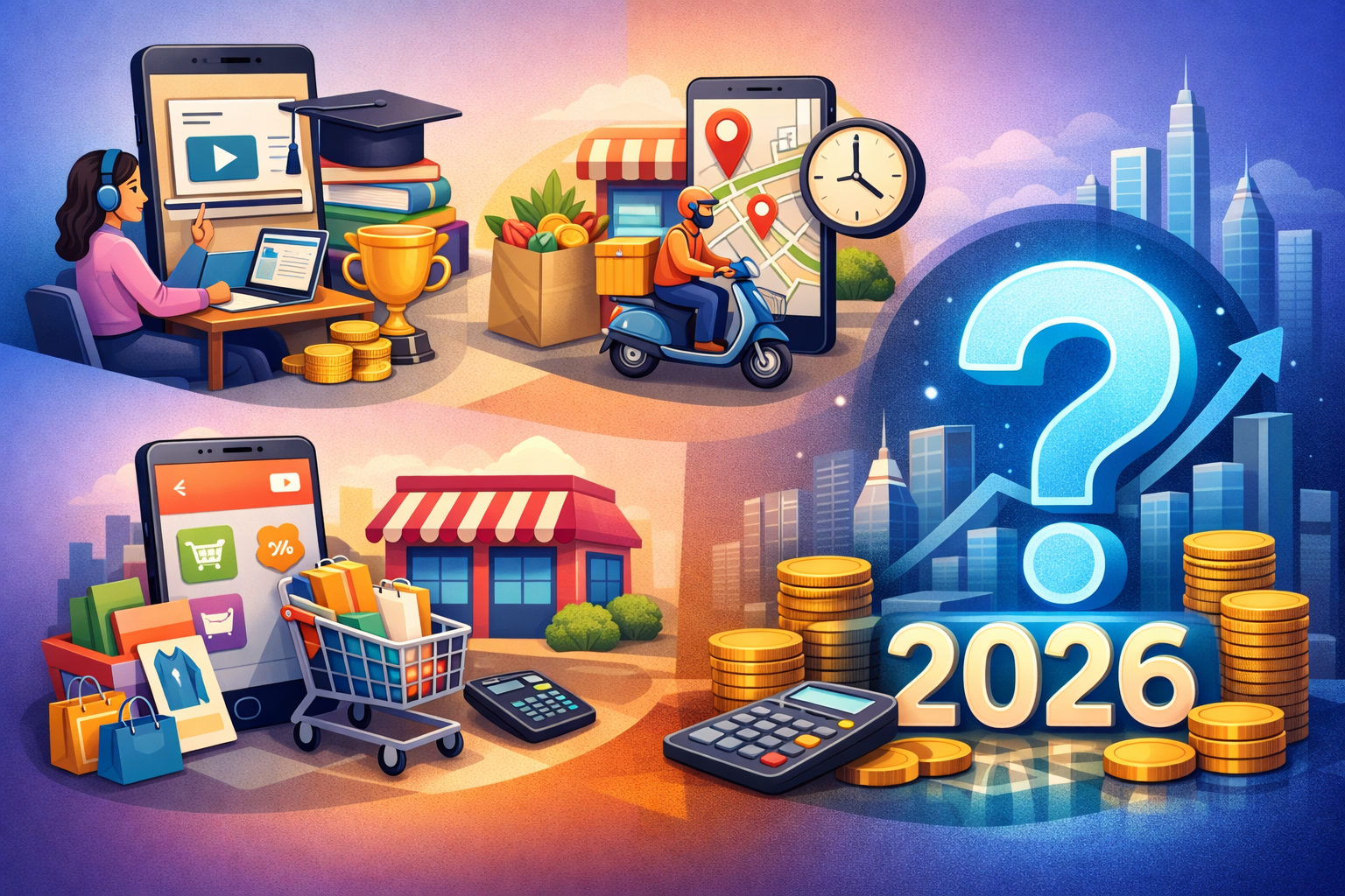 Indian app project case snapshots and budgets