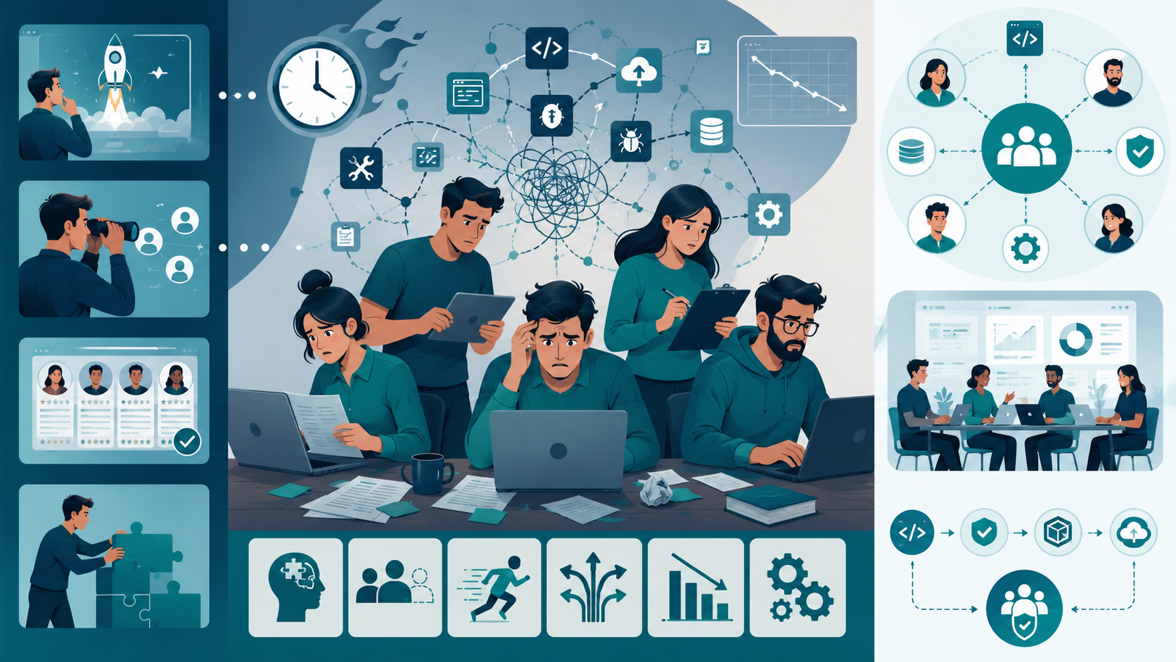 Best Hiring Models for Software Development Projects solving team structure and ownership problems