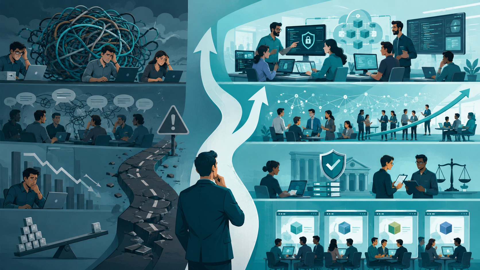 When software development hiring models need specialized teams for complex products and regulated industries