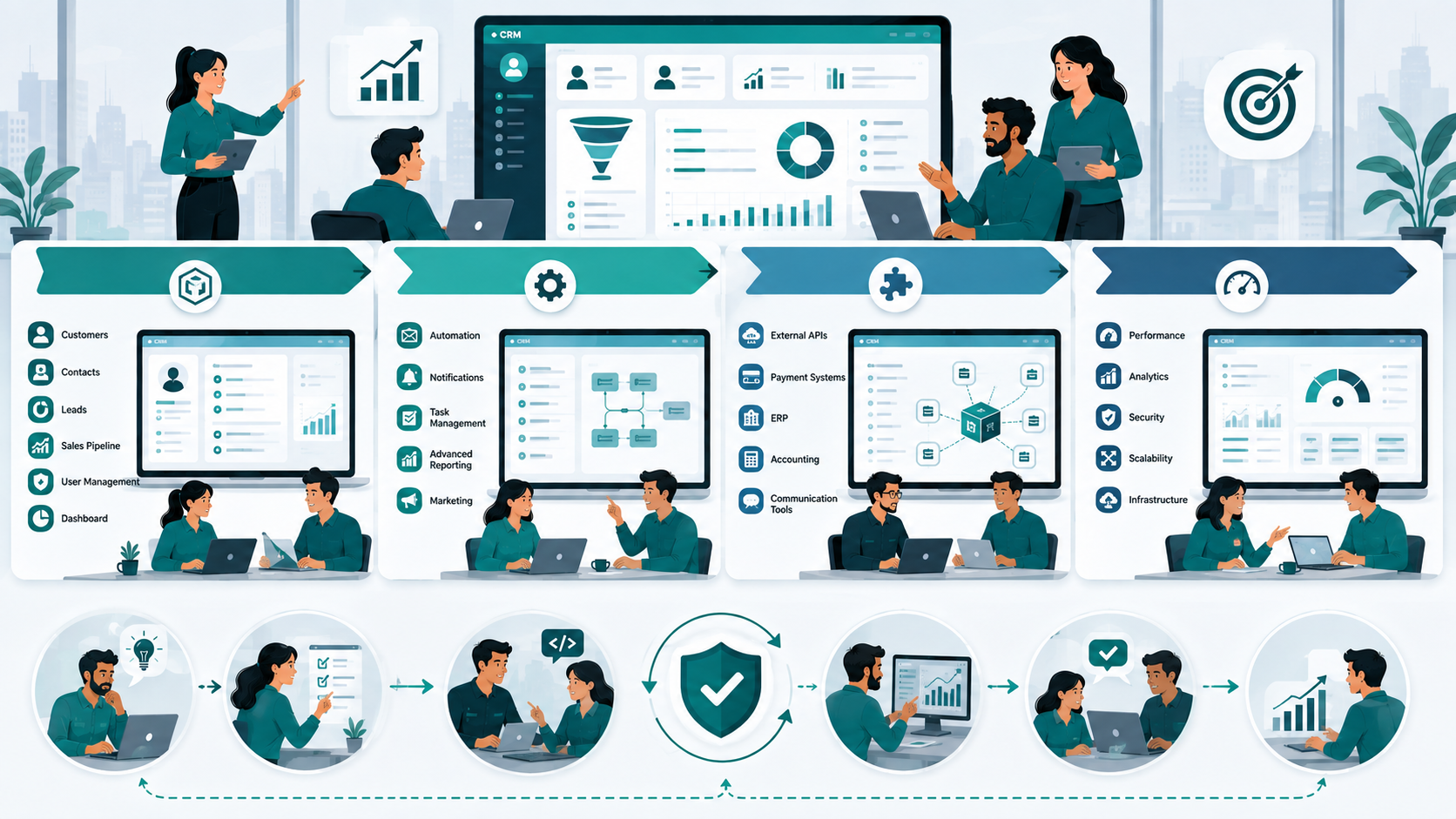 Sustainable Practices for Building a CRM