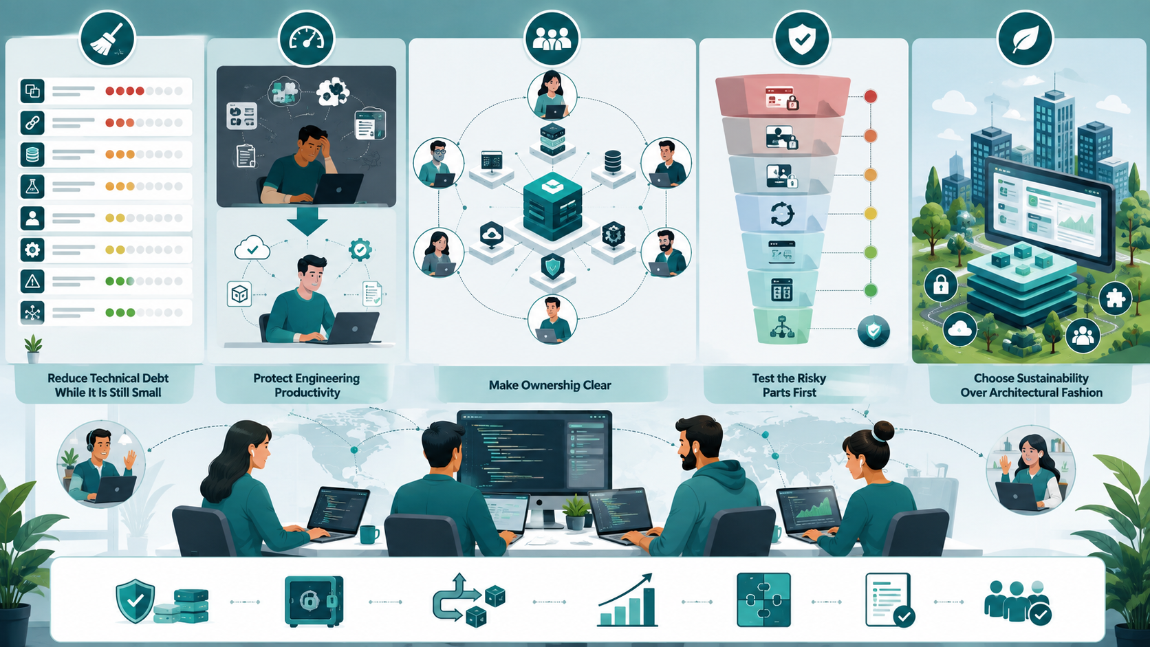 Sustainable Practices for Small Engineering Teams