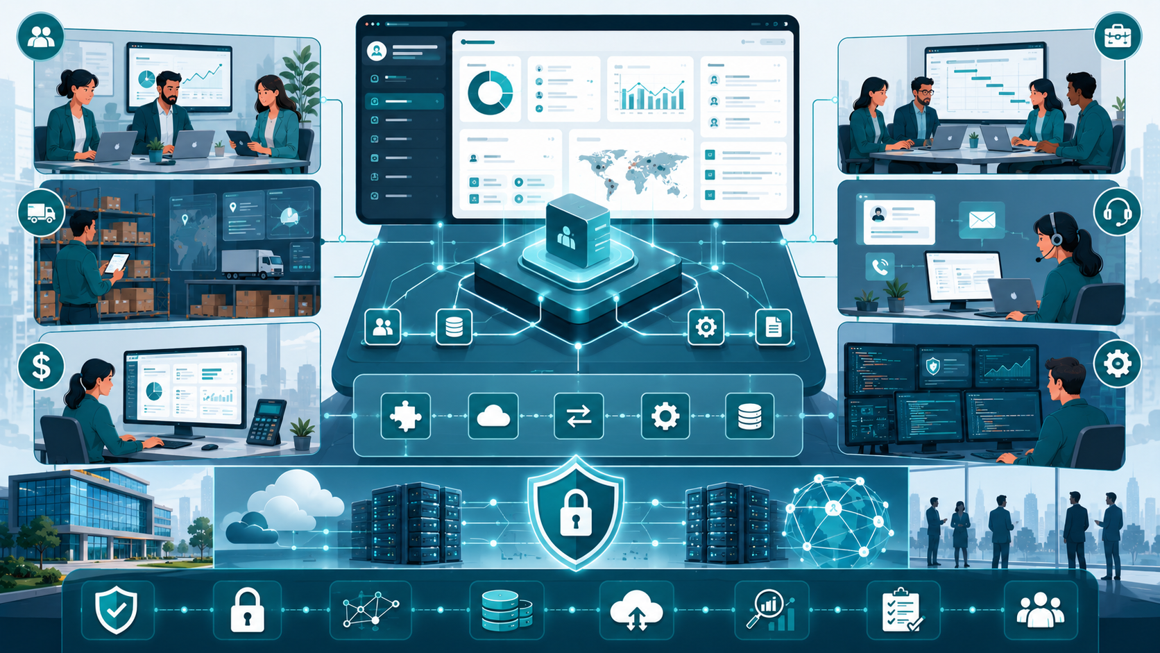 Enterprise Software Development Cost In USA explained through large scale workflow automation and business systems