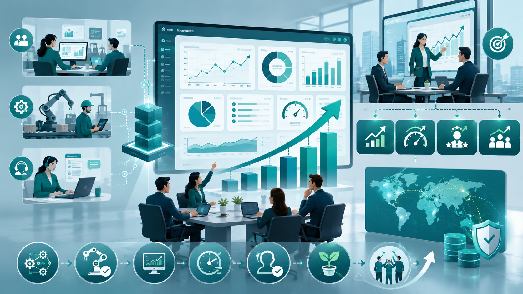 Measuring ROI for Enterprise Software Development Cost In USA through productivity efficiency and business growth