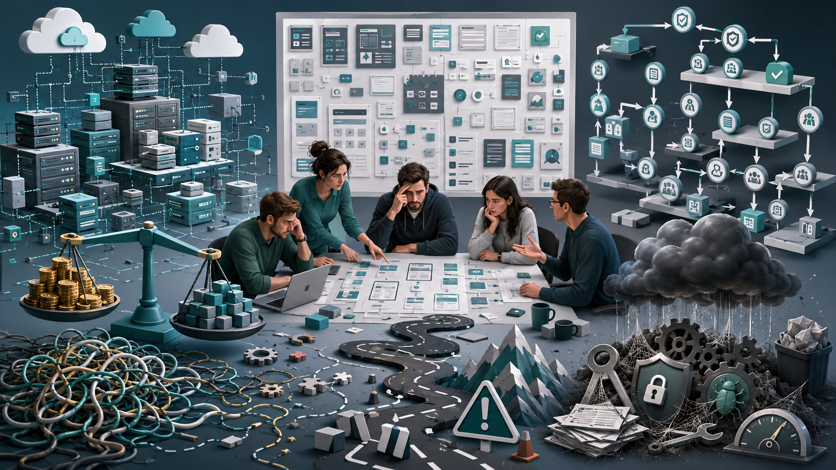 Software development pricing mistakes caused by overestimating needs and ignoring maintenance costs