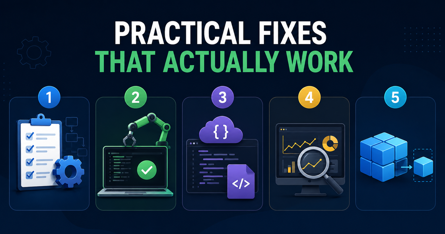 Enterprise software project lifecycle from discovery to maintenance