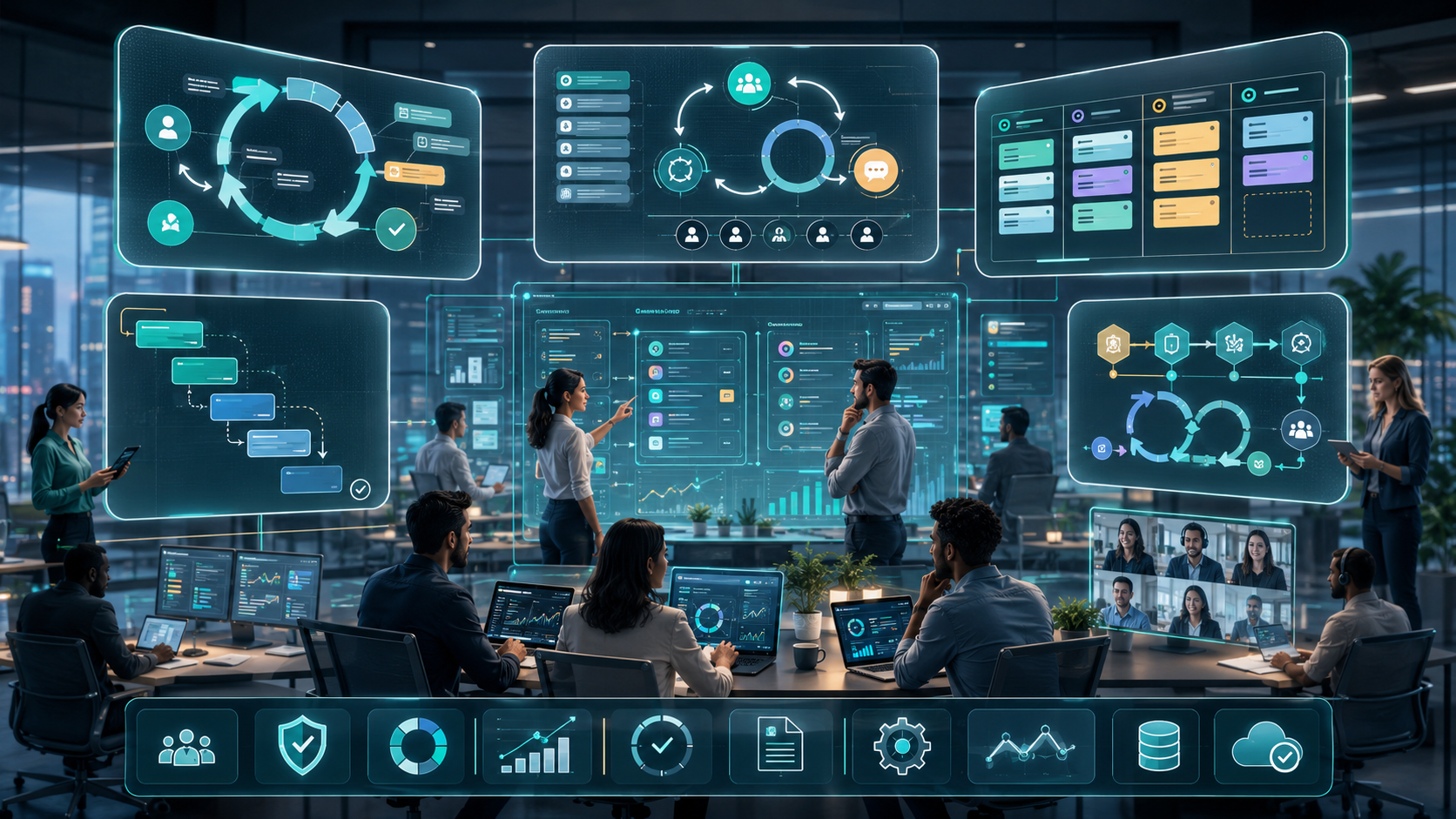 Enterprise project management methodologies for software delivery
