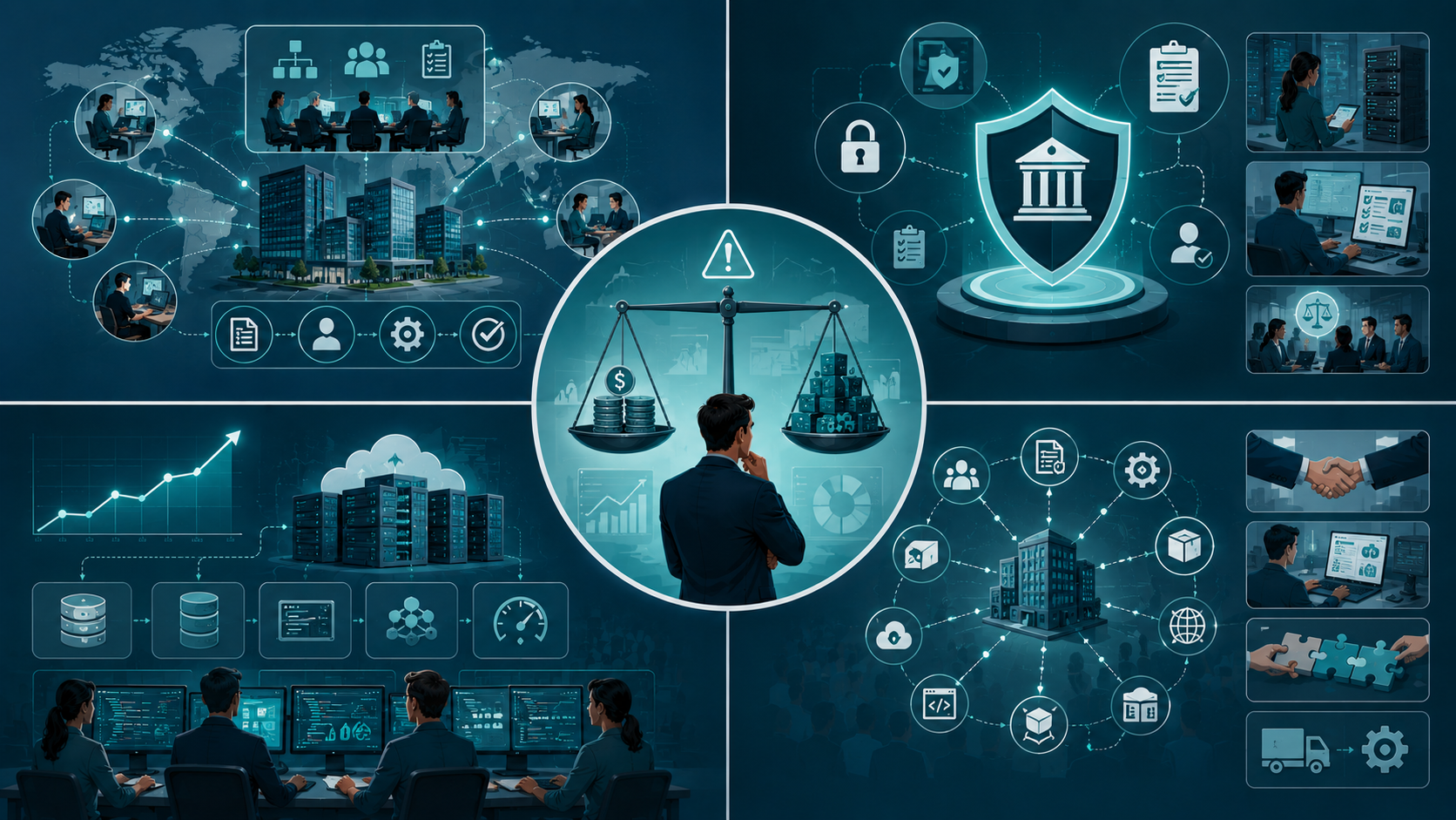 When custom software development cost increases due to enterprise scale compliance and vendor ecosystems
