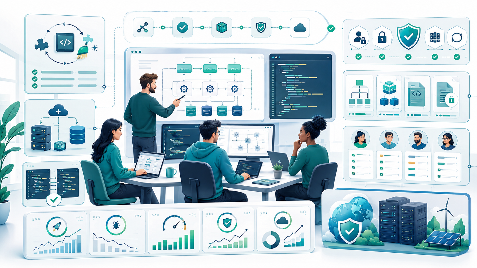 Sustainable custom software development cost management for small engineering teams