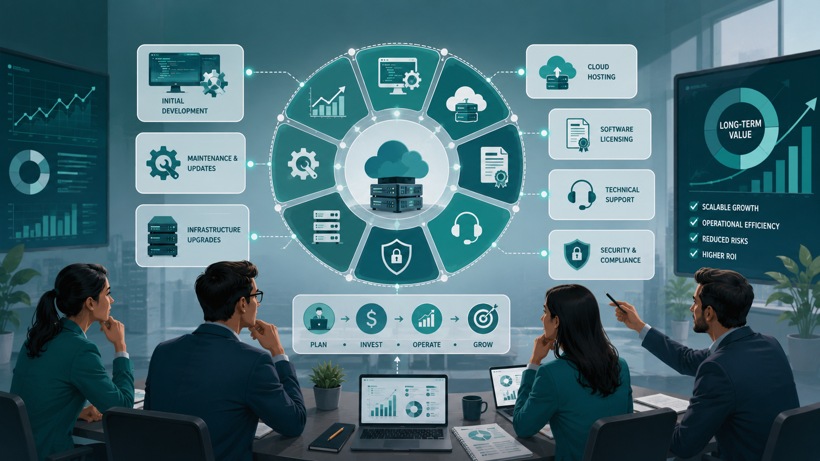 Evaluating total cost of ownership for SaaS development in the USA