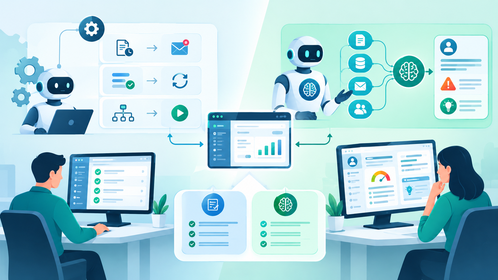 AI Agents vs Traditional Automation