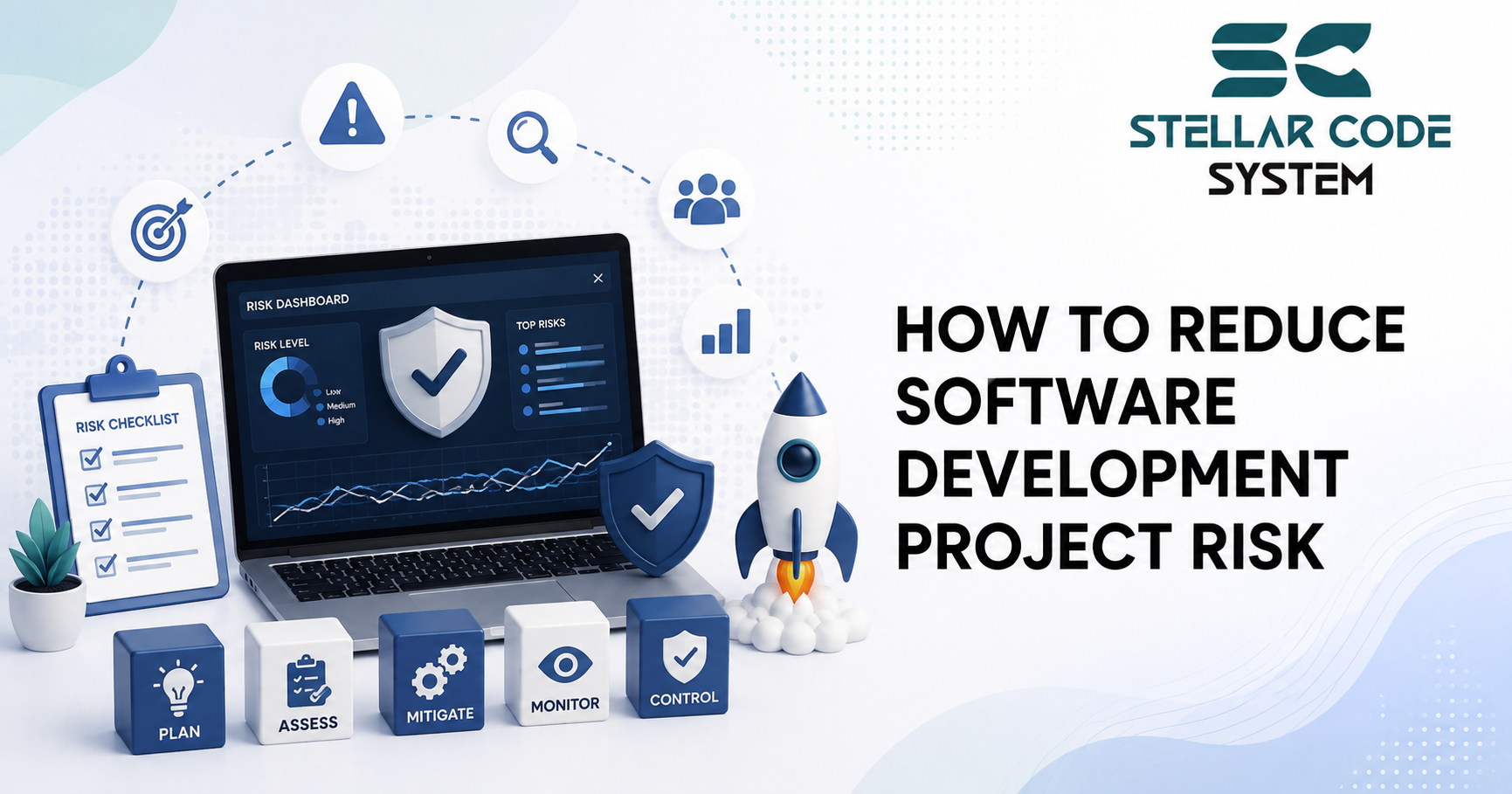 How To Reduce Software Development Project Risk with planning risk assessment testing communication and delivery visibility