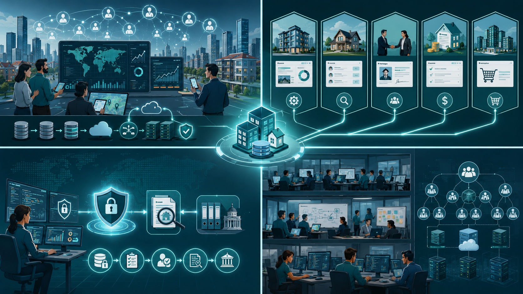 When real estate software development solutions need distributed systems compliance and larger engineering teams