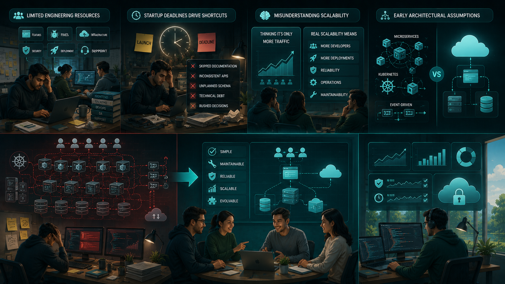 SaaS Architecture Best Practices for Scalable Applications solving real startup architecture problems