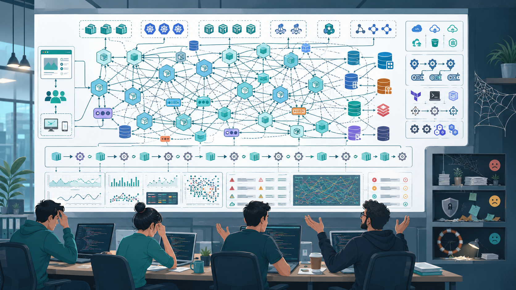 SaaS architecture mistakes caused by microservices Kubernetes and big-tech patterns too early