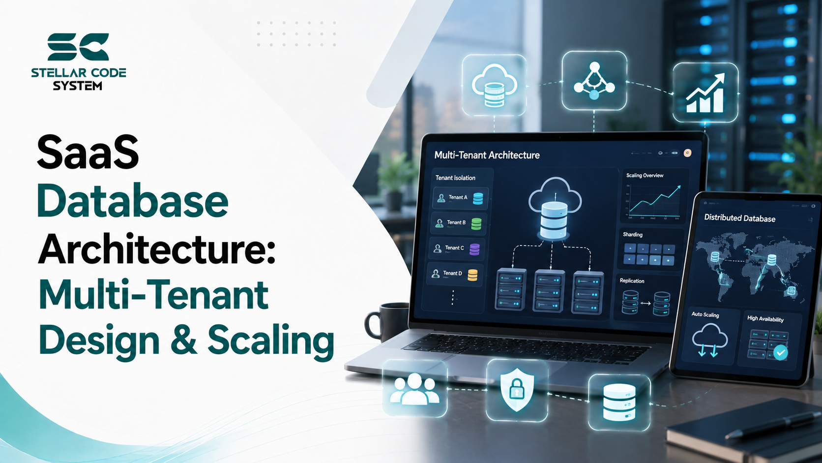 SaaS Database Architecture: Multi-Tenant Design & Scaling