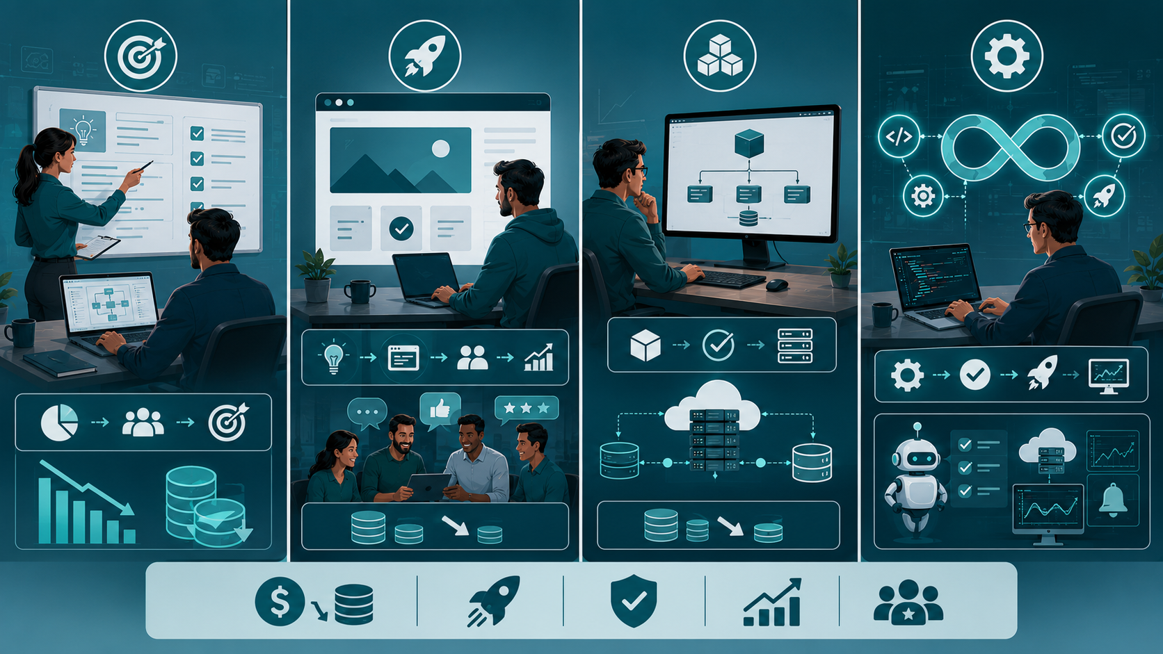 Practical ways to control Software Development Cost In USA with MVP planning simple architecture and automation