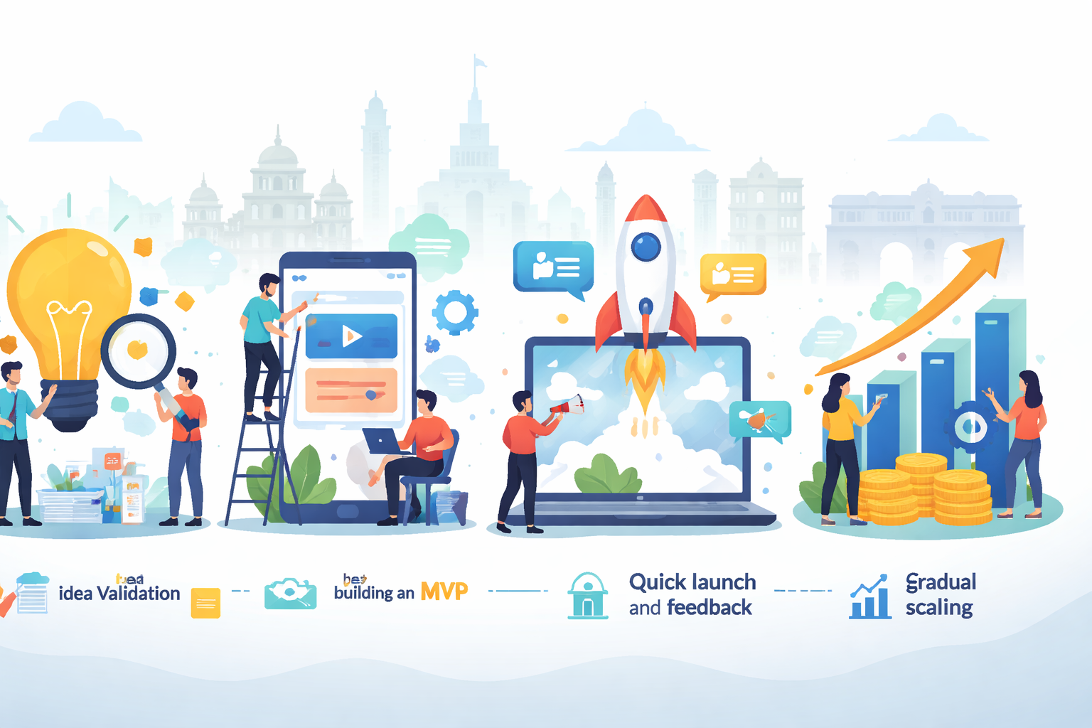 Startup product development process in Ahmedabad