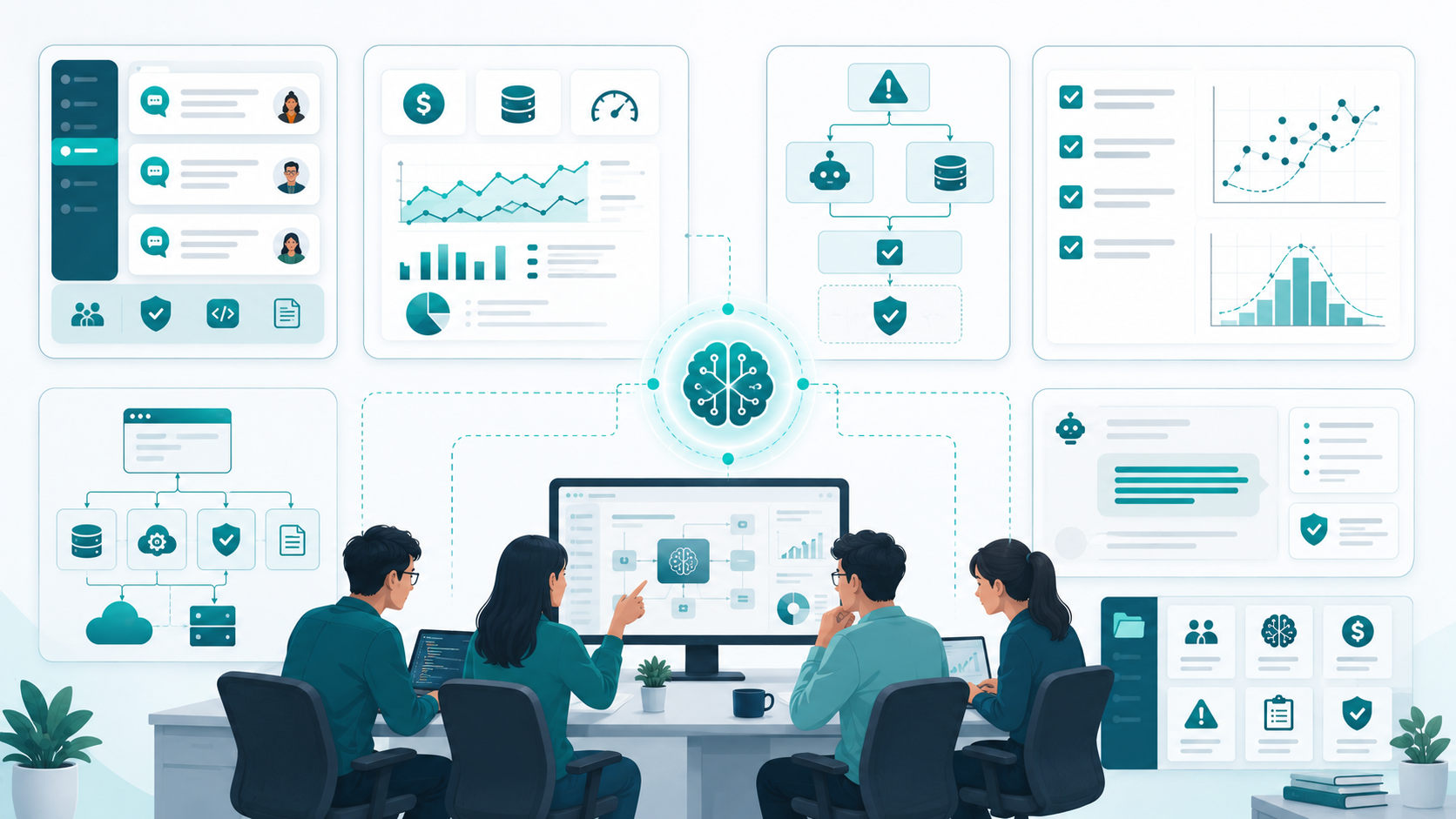 Smaller specialized AI models replacing large general models for business software