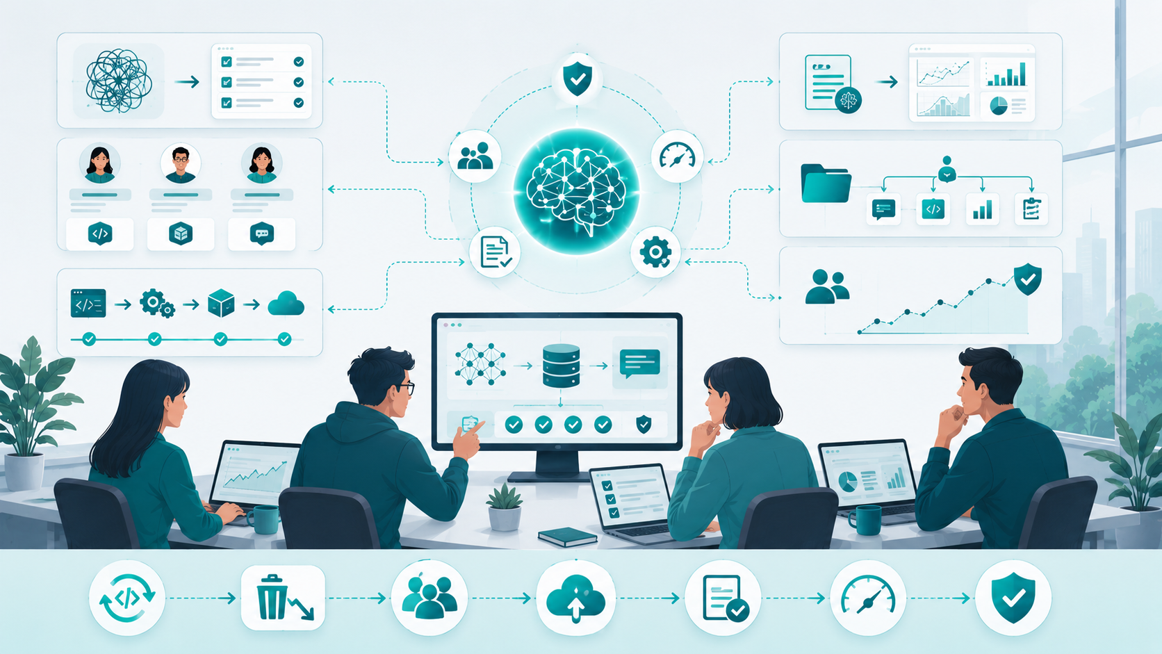 When AI software development trends require enterprise scale infrastructure and governance
