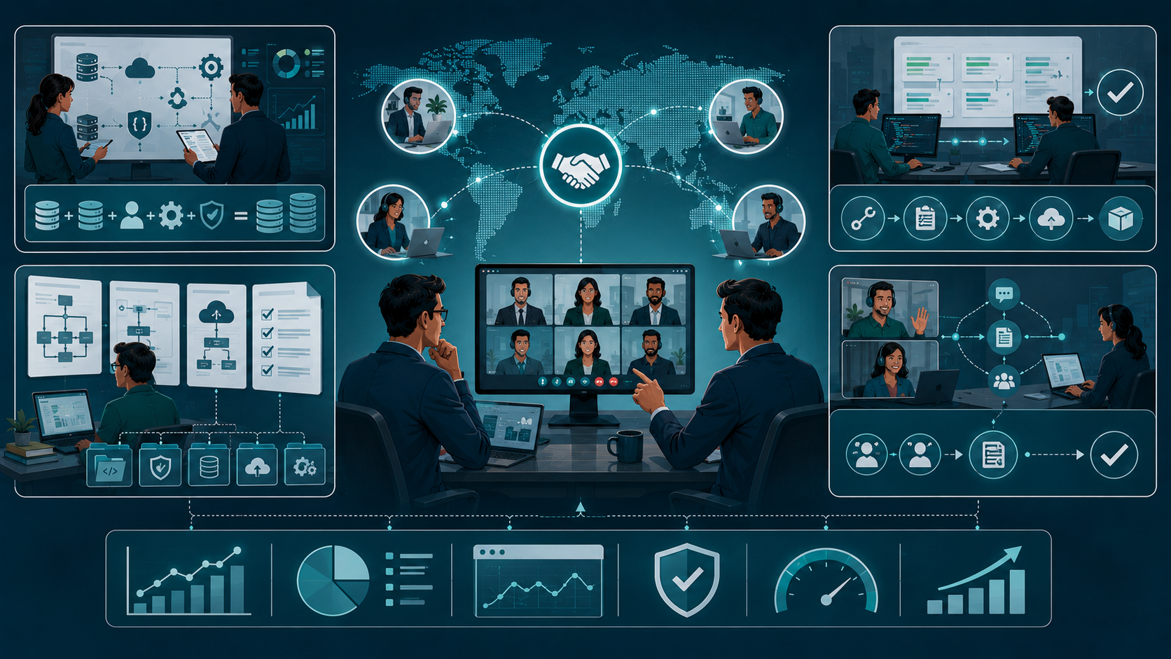 Practical software development cost comparison methods for USA and offshore teams