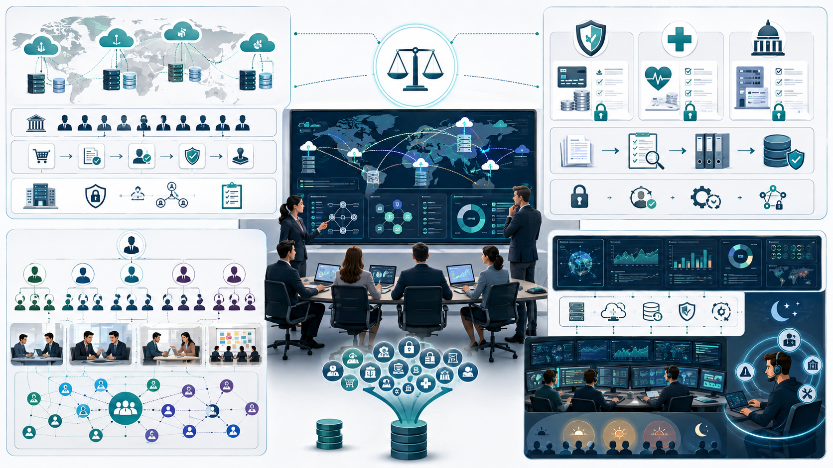 When offshore software development cost savings become difficult due to enterprise scale and compliance