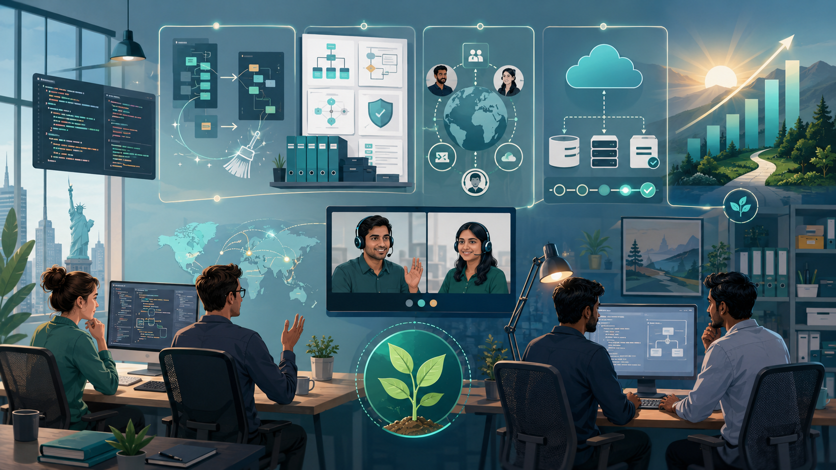 Sustainable USA vs offshore software development cost management for small engineering teams