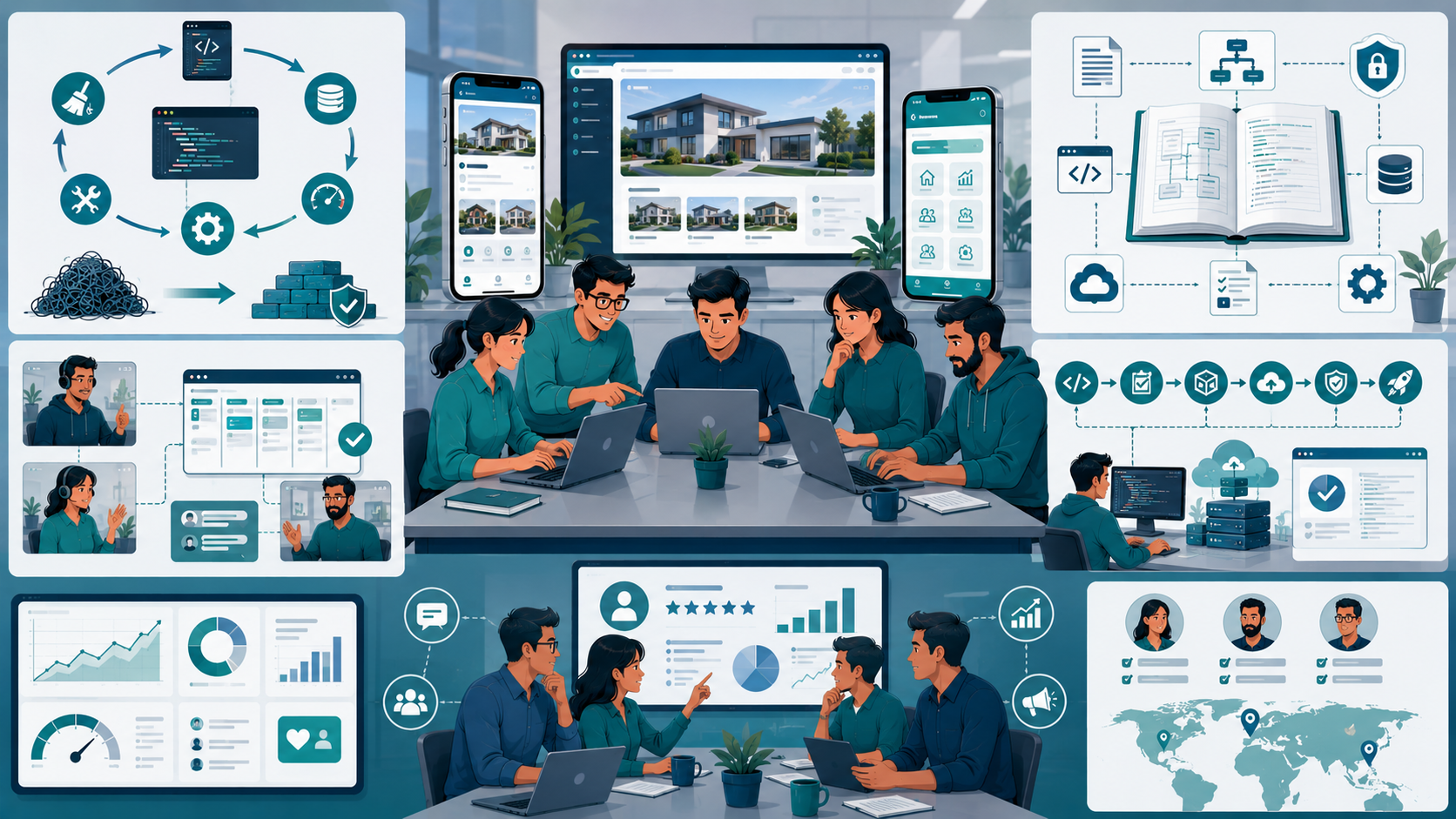 Sustainable Web Apps vs Mobile Apps planning with documentation deployment and business requirement reviews