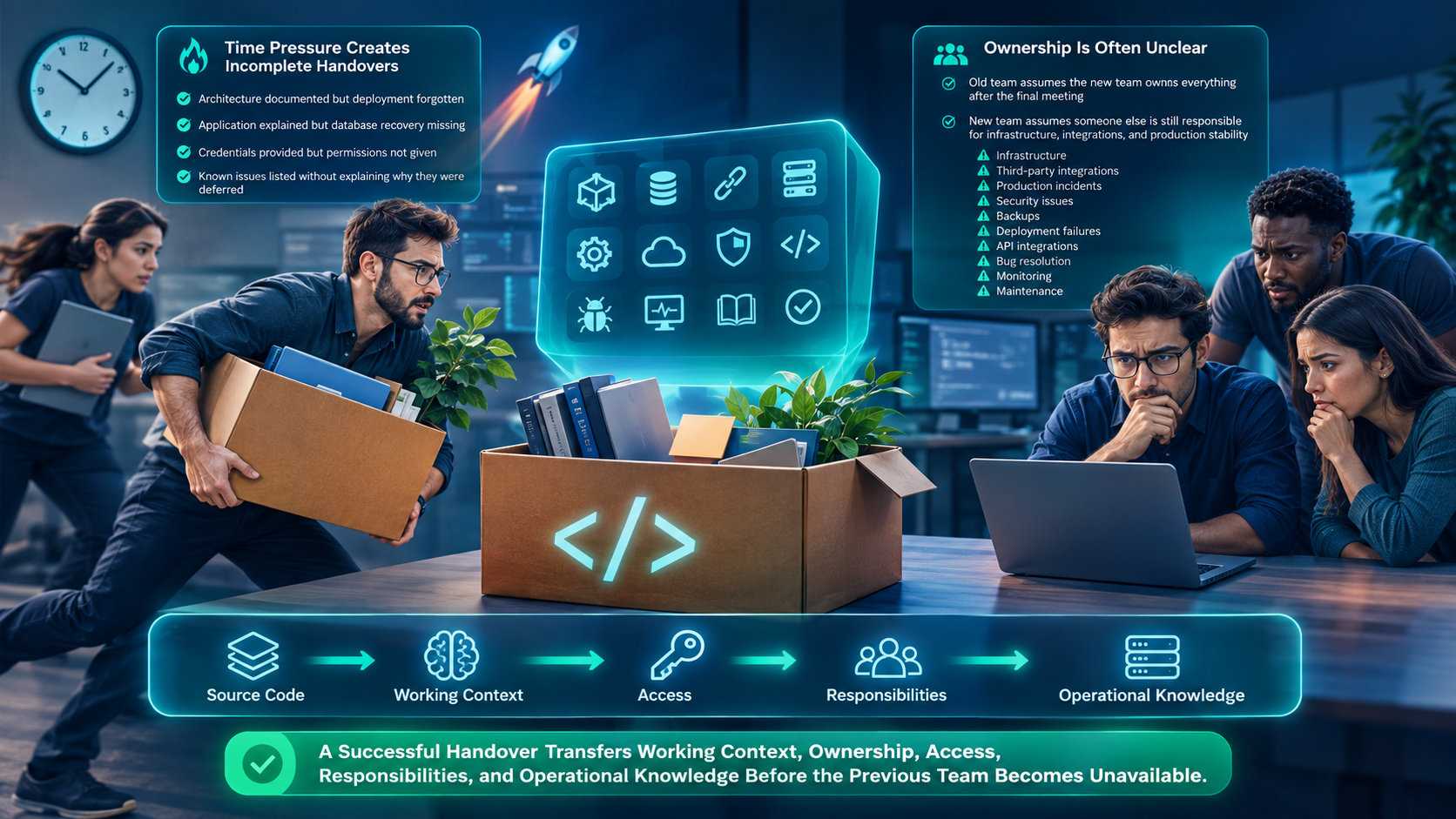 Why Software Project Handovers Go Wrong in Real Teams