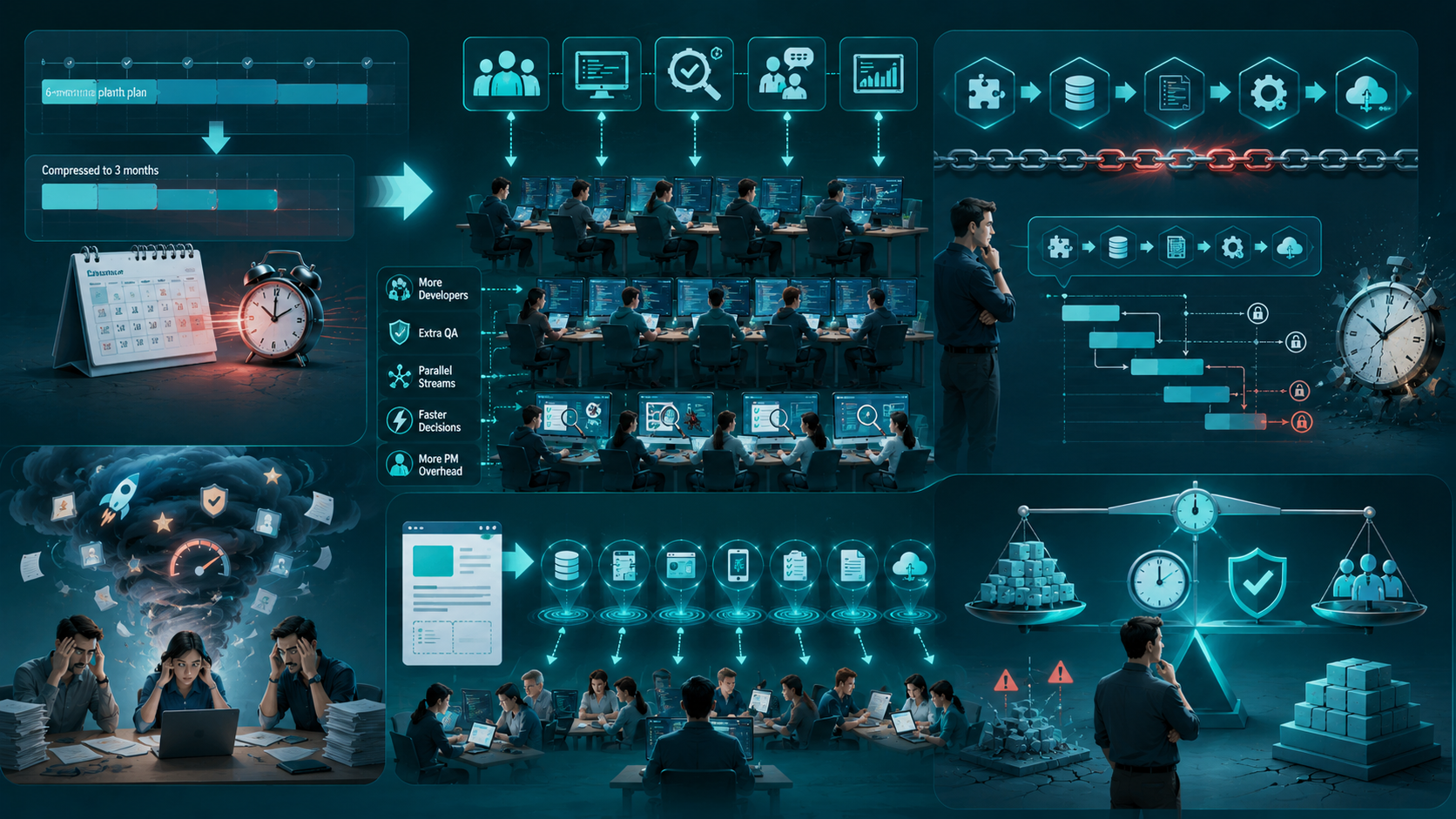 Timeline and Deadlines Can Increase Development Effort
