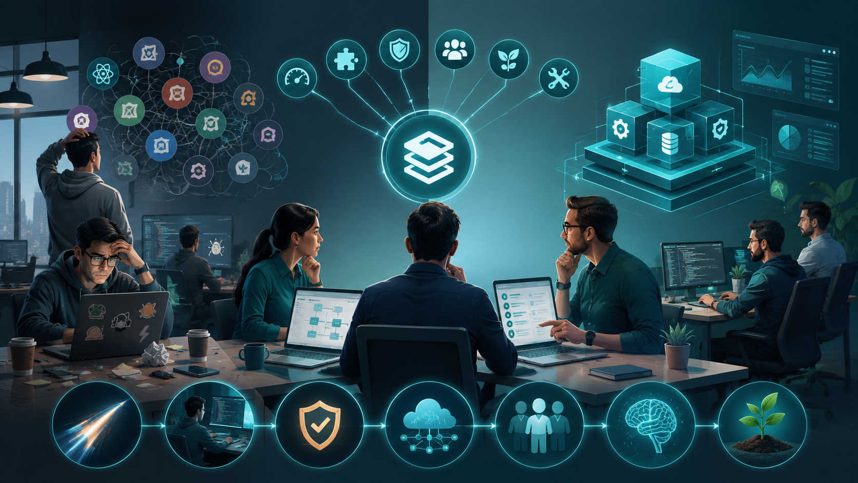 Technology and Framework Choices Affect Development Effort