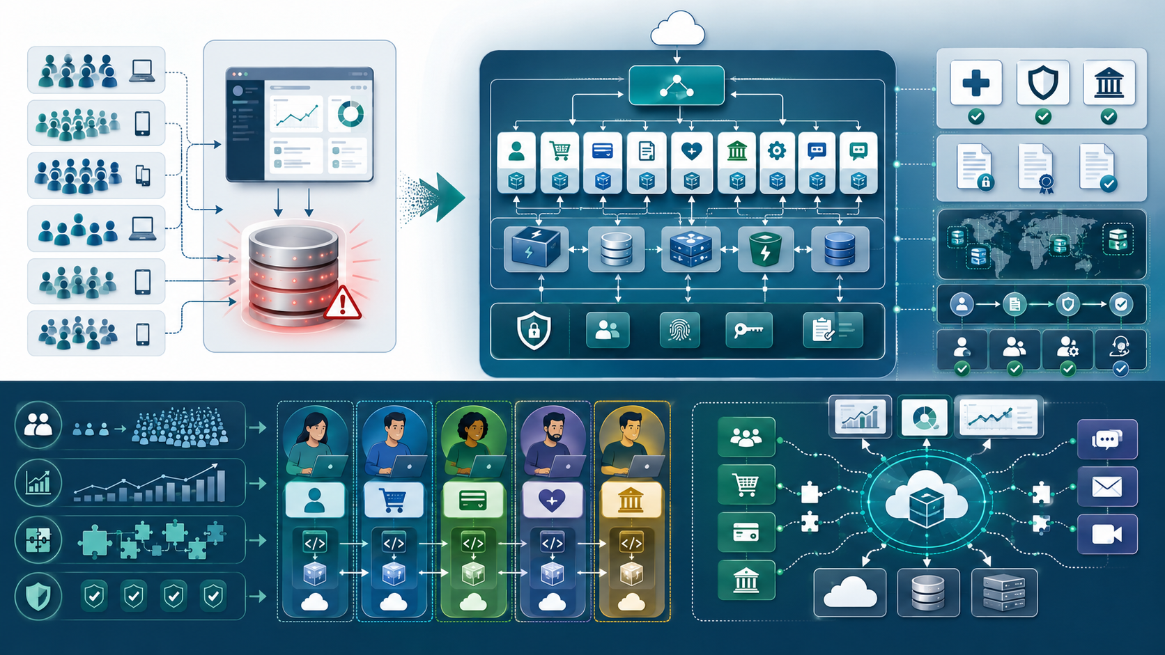 When SaaS application development needs advanced scaling compliance and microservices