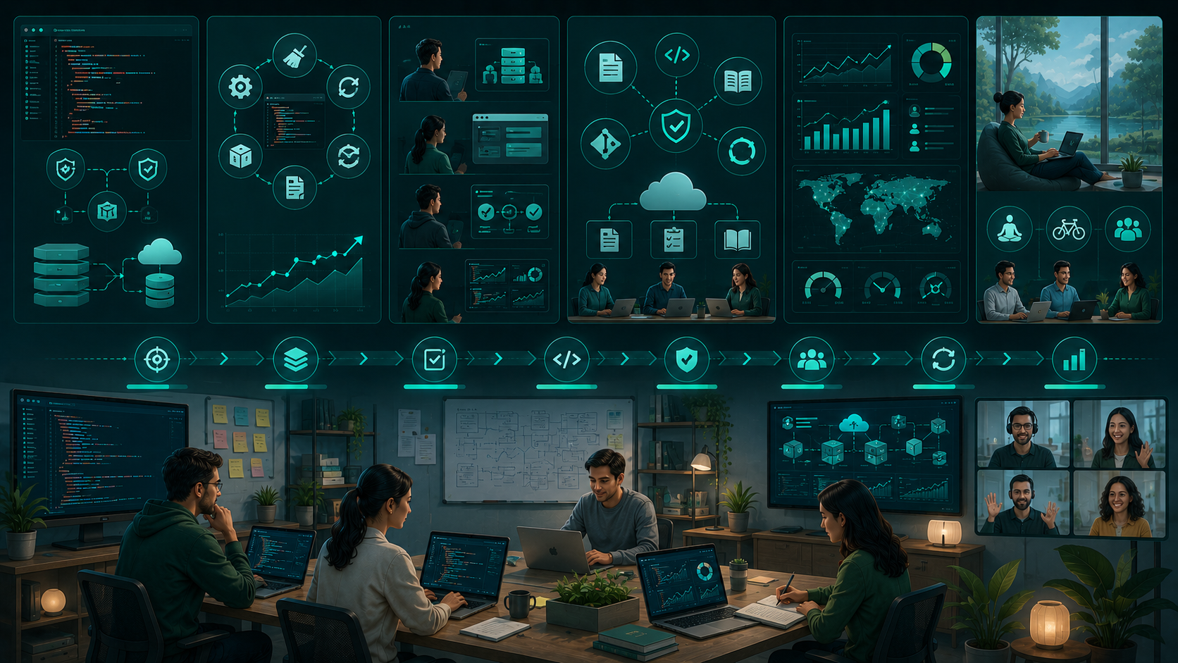 Sustainable SaaS application development practices for small engineering teams