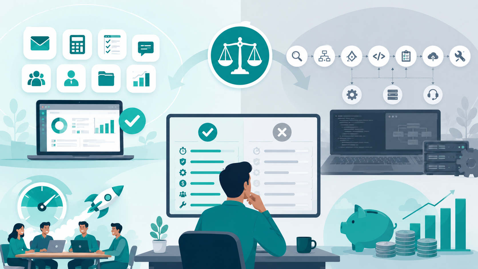 When Off-the-Shelf Software Is Actually Better