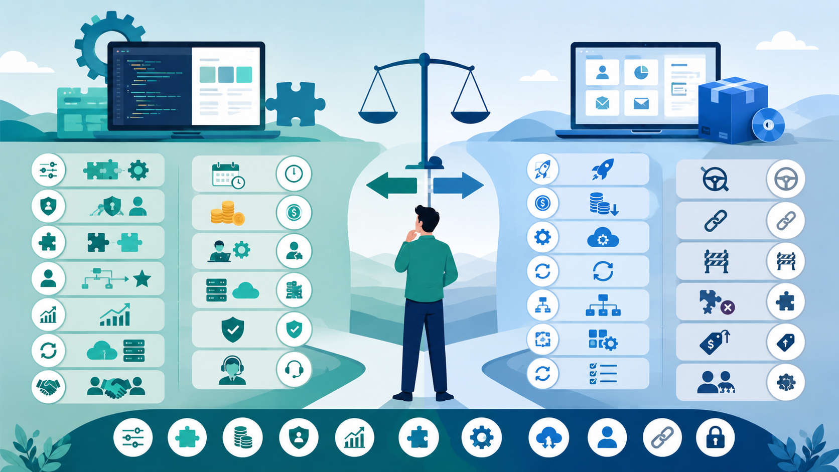 Custom Software vs. Off-the-Shelf: The Real Trade-Off