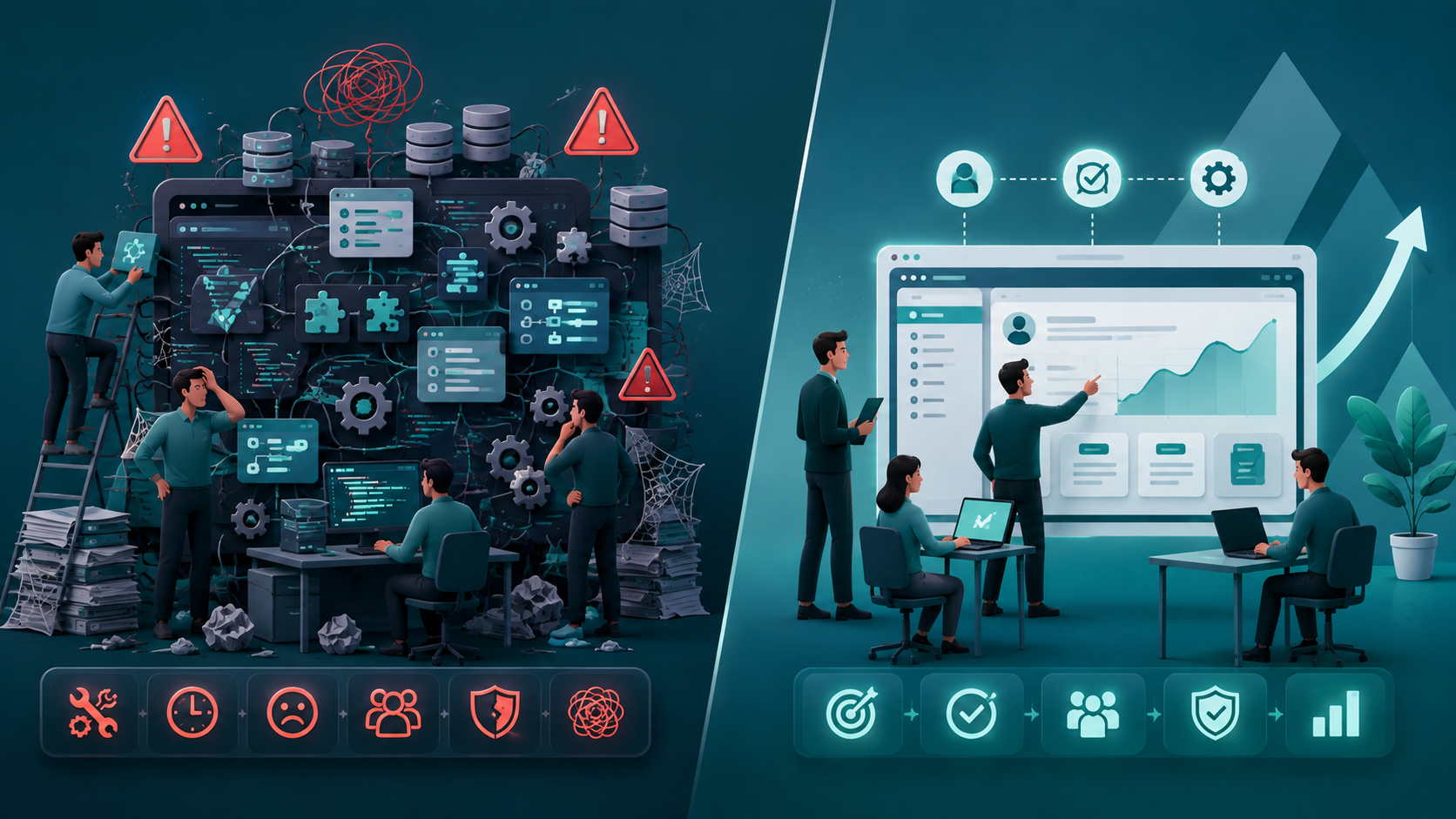 The Biggest Mistake: Building Custom Software Too Early