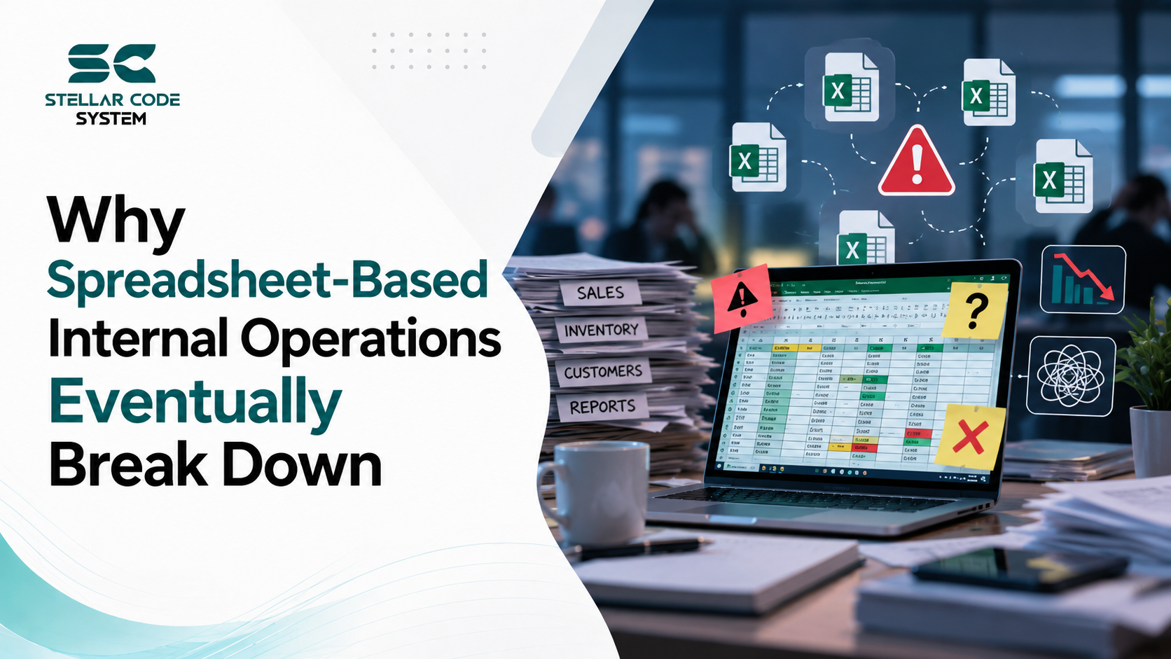 Why Spreadsheet-Based Internal Operations Eventually Break Down