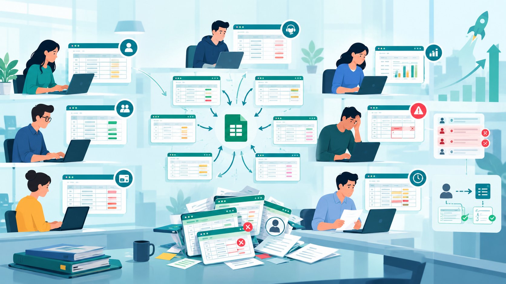Why Spreadsheet-Based Internal Operations Break Down in Real Teams